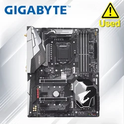 Used Gigabyte Z370 AORUS Gaming 5 Original Desktop Intel Z370 64GB DDR4 Motherboard LGA 1151 i7/i5/i3 USB3.0 SATA3