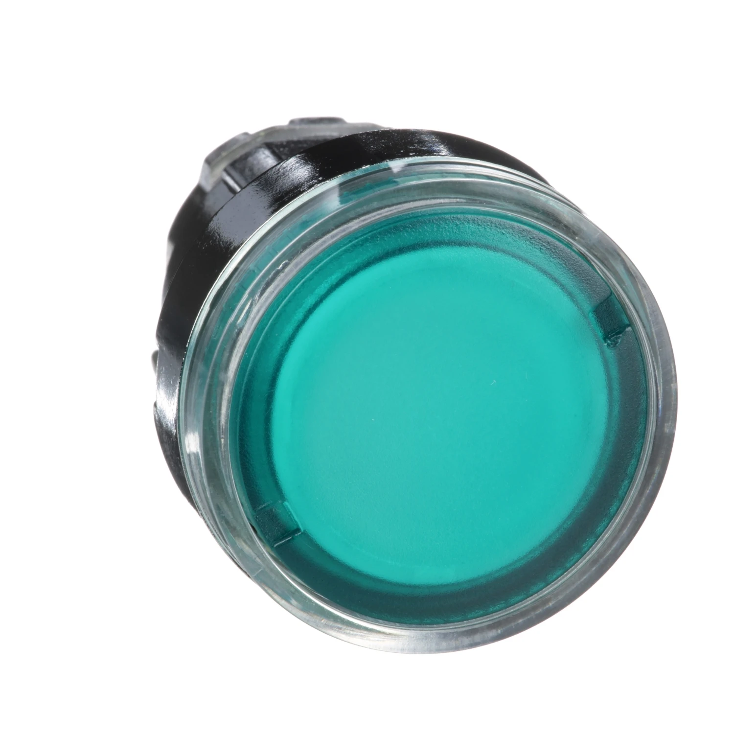 ZB4BW33 Harmony, 22mm Push Button, illuminated pushbutton head, flush, spring return, green, for BA9s bulb