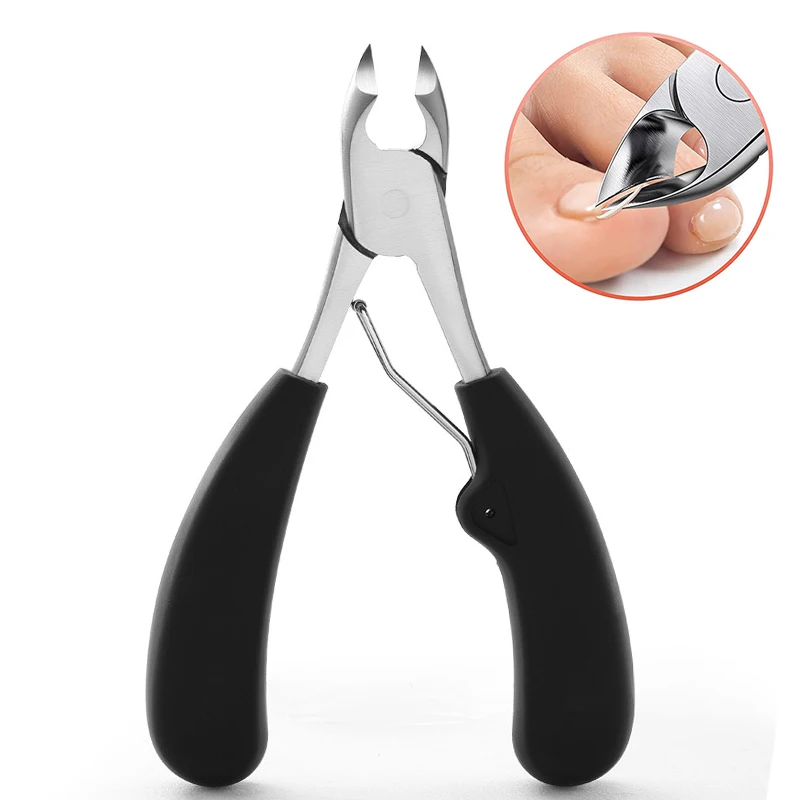 

Professional Thick Nail Clippers Toenail Nipper Pedicure Cutter for Hard Nail Trimmer Plier Powerful Manicure Tools