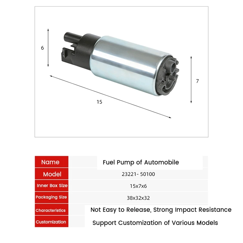 For Toyota 4Runner 4.0L 4.7L RAV4 2003-2009 23221-50100 2322150100 Electric Fuel Pump