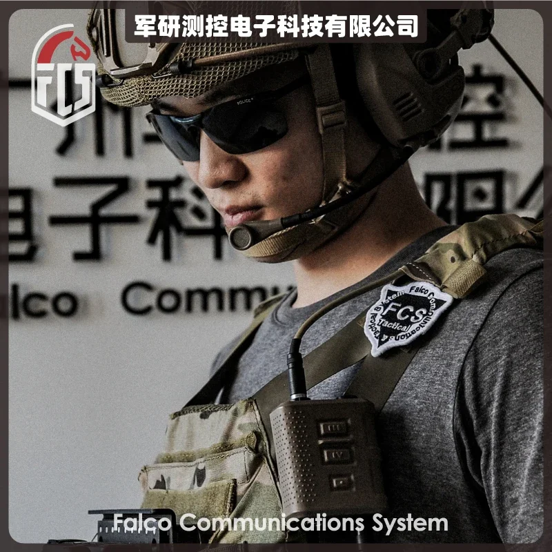 NEW FCS TACTICAL V60 PTT Multiple Functions Two Communication Channels for AMP Headset and PRC148 152 Radios