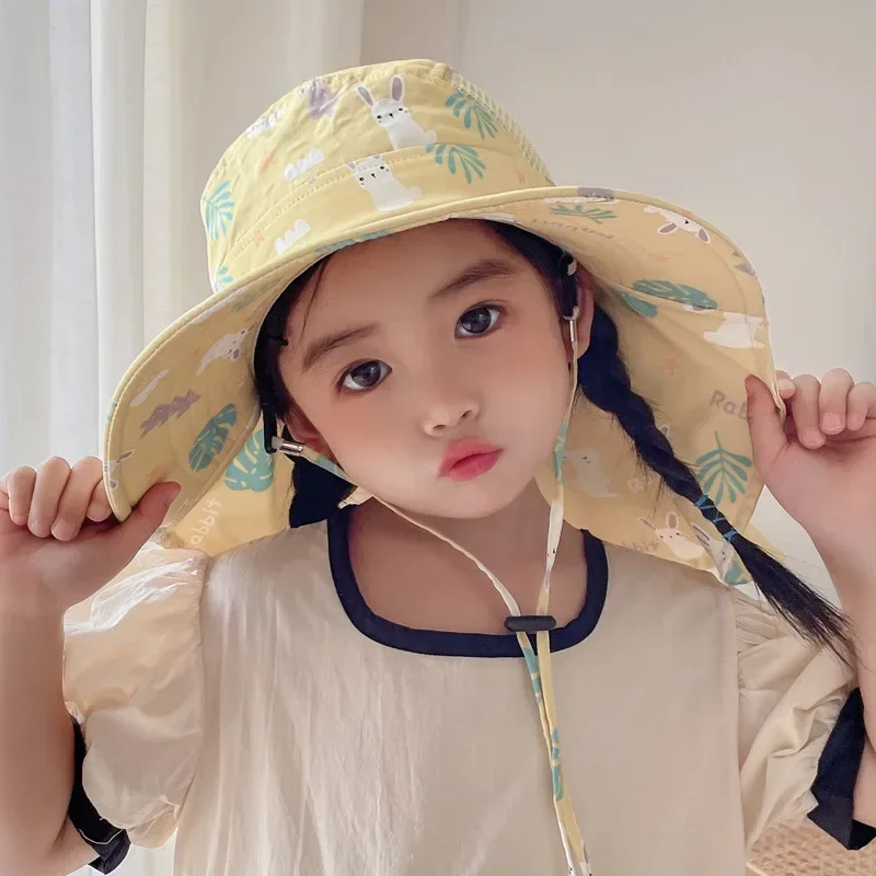 

UV Resistant Summer Sun Hat Popular Large New Sun Hat Thin Breathable Fisherman Hat Outdoor Travel Sunshade Practical Model