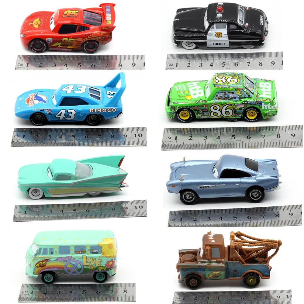 High Quality 53PCS Full-set Cars Toys 4-9CM Mini Diecast Vehicles 1:55 Metal Model Racing Car Toys for Birthday NEWYEAR Gifts - view 2