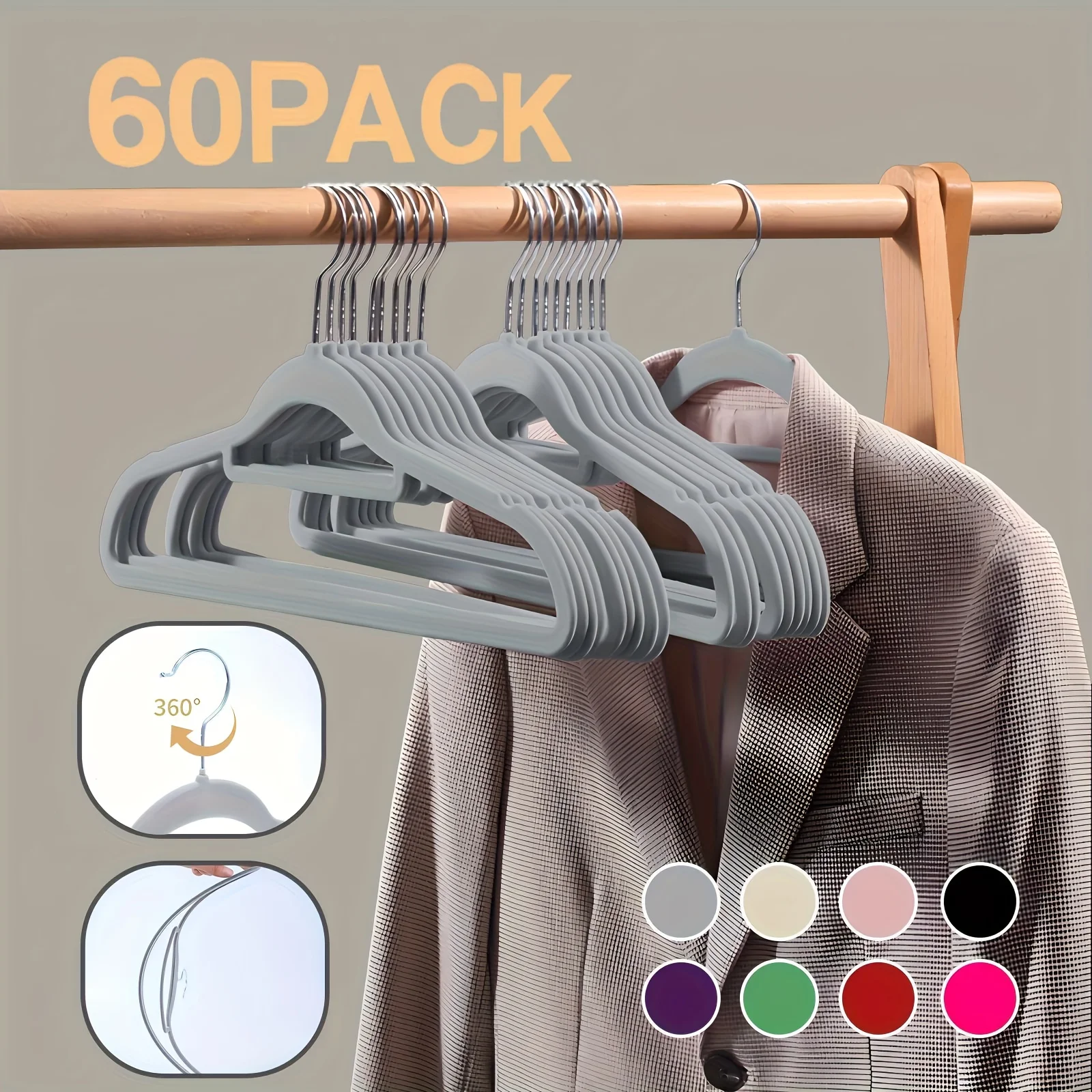 60pcs Multi-functional Grey Ve - огляд і ціна Home Essentials Bathroom Storage