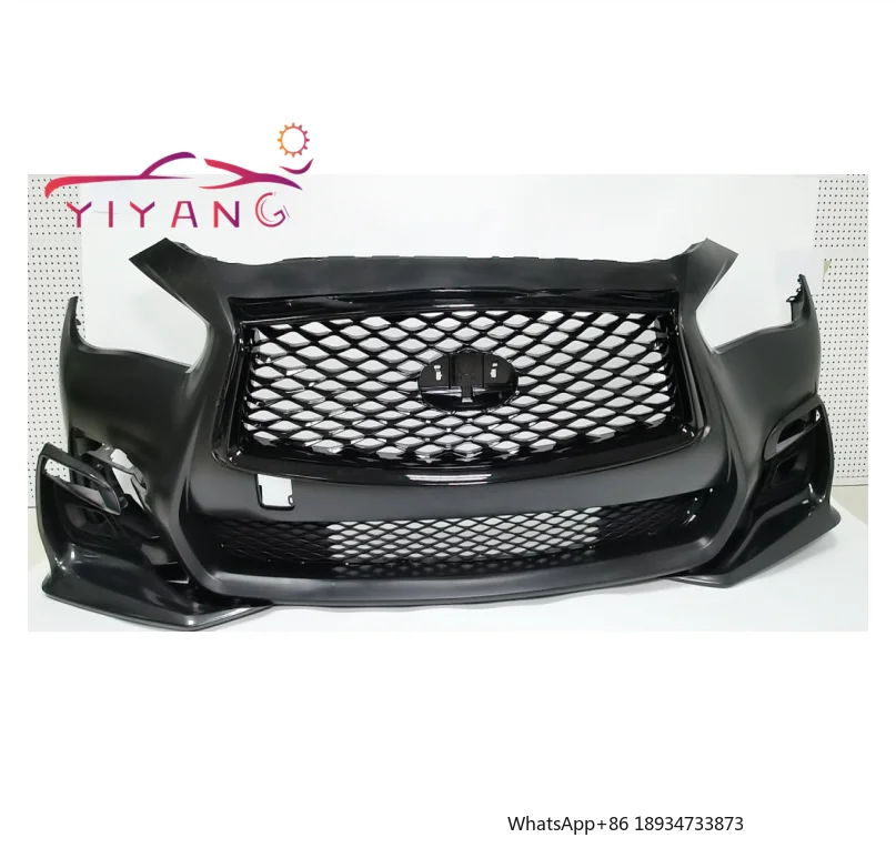 Factory Front Bumper for 2018 Infiniti Q50 Sport Front Bumper Rear Bumper Car Parts Used
