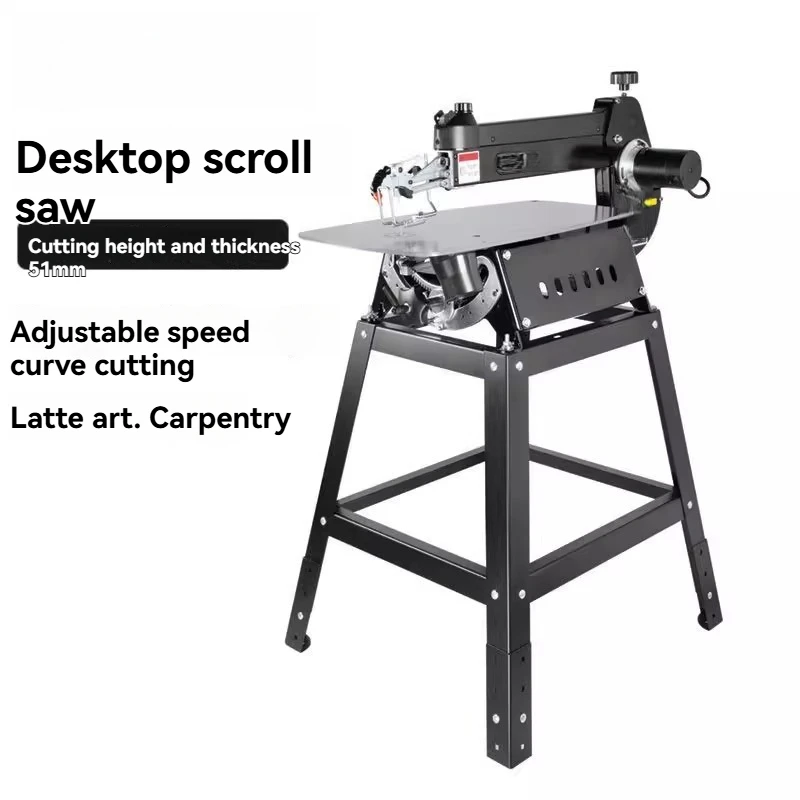 Electric Curve Saw Woodworking Multifunctional Small Household Manual DIY Desktop Flower Saw Speed Regulation