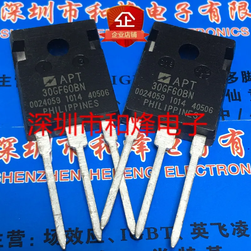5PCS-10PCS APT30GF60BN TO-247 600V 30A NEW AND ORIGINAL ON STOCK
