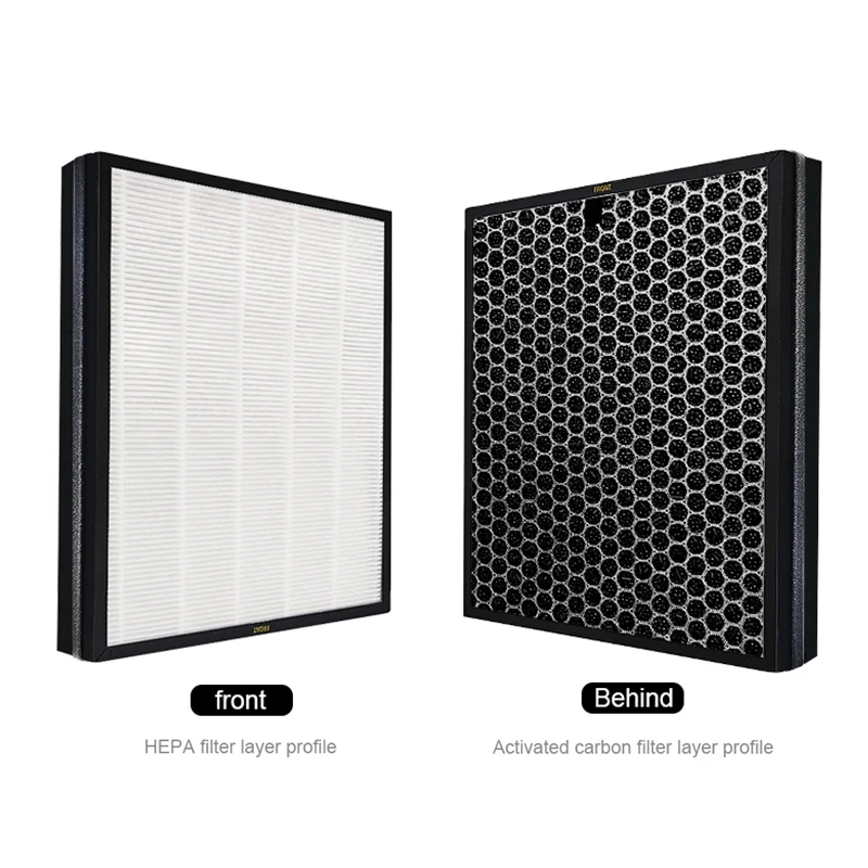 A401 A402 A403 HEPA Filter with Activated Carbon Filter for Boneco P400 Air Purifier Pre Filter Free 375х280х42mm