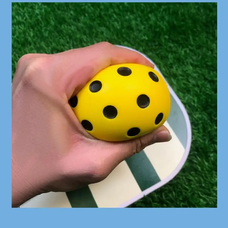 SONGYI Silent Pickleball Balls Foam Practice Pickleballs with Exact Real Ball Bounce Quiet Pickle Balls for Outdoor Indoor Use - Image 4