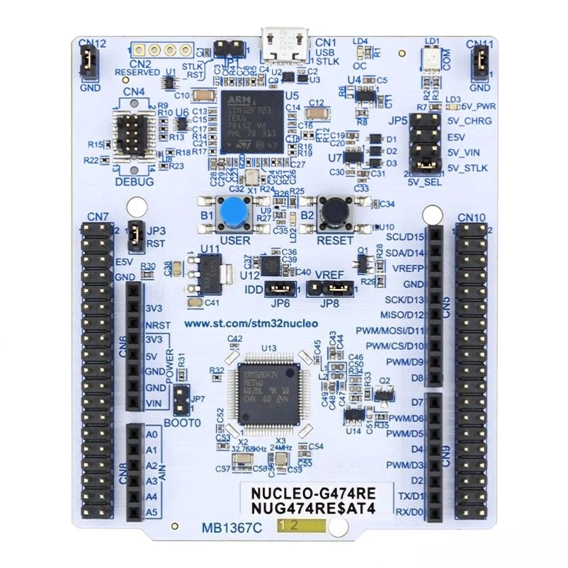 NUCLEO-G474RE STM32G474RET6 Microcontroller Nucleo-64 Development Board