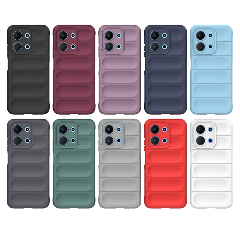 Caso de luxo para poco c85 capa para xiaomi poco c85 fundas coque macio silicone tpu câmera protetor telefone volta caso à prova de choque