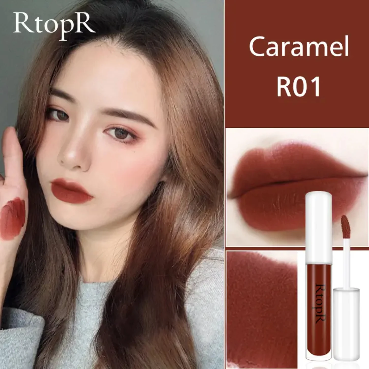 Long-lasting and Waterproof Non-stick Cup Lip Gloss Matte Lip Makeup Peel off lipstain Kiko lip gloss  cent items for  cent Lip