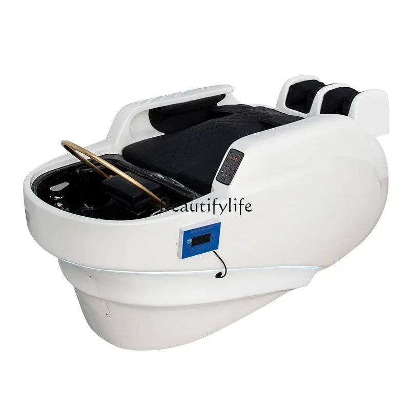 

Electric Intelligent Massage Shampoo Bed High-End Automatic Water Circulation Head Therapy Steaming Bed