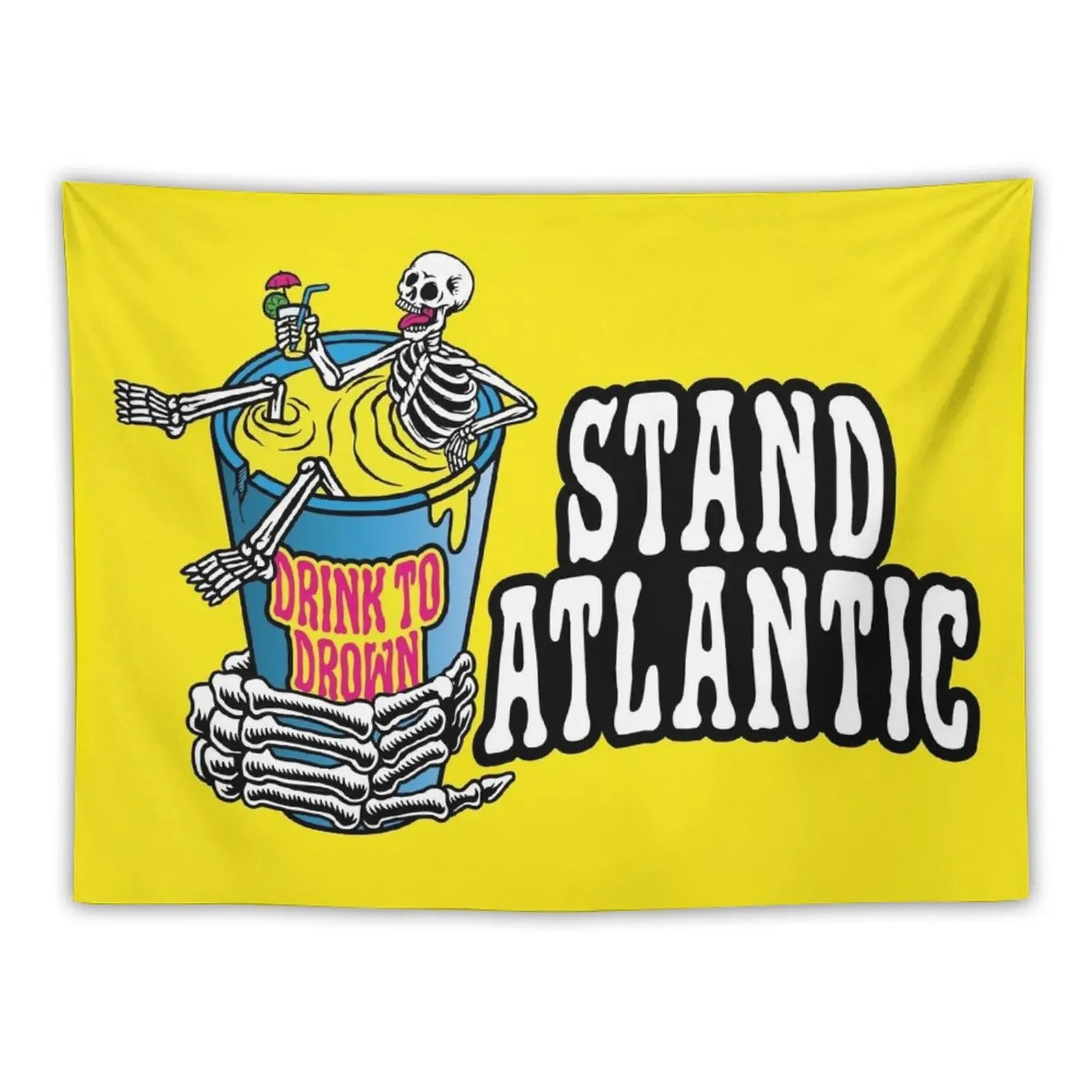 

Stand Atlantic Drink To Drown Tapestry Bedroom Decor Art Mural Home Decor Accessories Cute Room Decor Tapestry