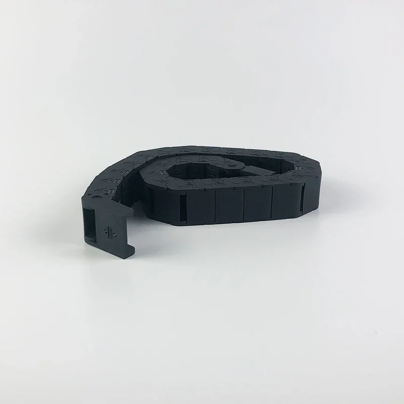 10x20 Plastic Cable Drag Chains Wire Carrier With End Connectors Bridge Towline Transmission 10*20 For Machine