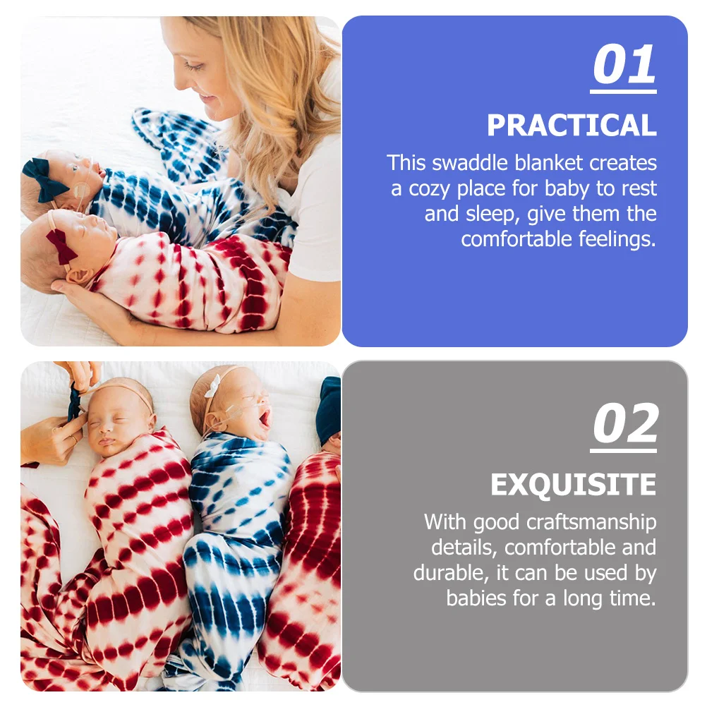 2 مجموعة الطفل عقال مجموعة الوليد التفاف بطانية الرضع صور قماط خفيفة الوزن تنفس البوليستر دنة لاستحمام الطفل