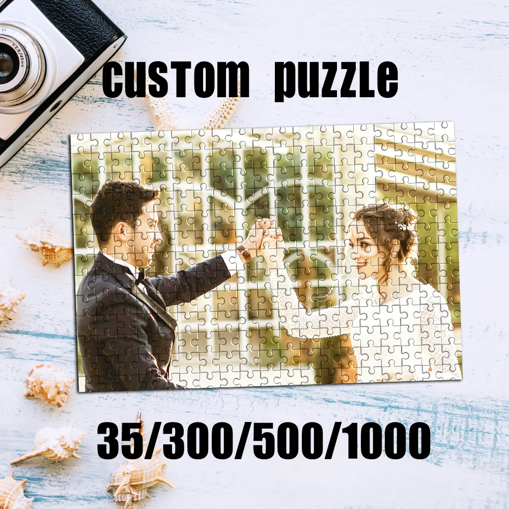 Personalized Custom Photo Puzzle Custom Handmade Birthday Gift, Personalized Gift, Memento, Celebration, Custom Puzzle