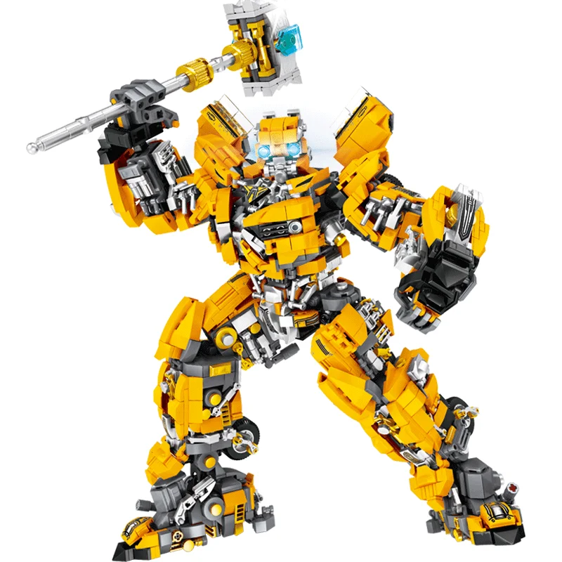 2700+Pcs MOC Bricks Set Movie Transform War Mecha Robot Model Building Blocks Toys High Technical  Birthday Gifts Children Kids