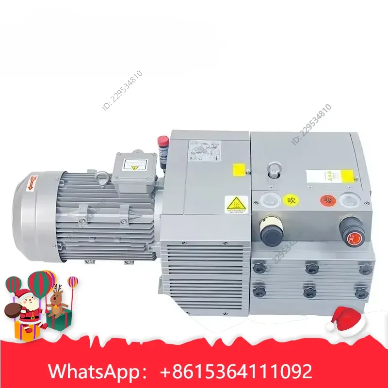 1pc PVT100 Dry Rotary Vane Pressure Vacuum Pump for CNC Router Woodworking Machine Tools Compatible For Model，practical use