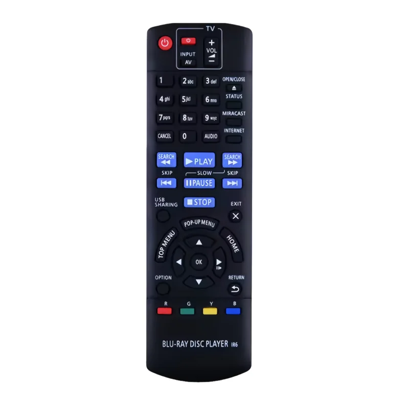 

Remote Control For Panasonic NQAYB000957 N2QAYB000959 DMP-BDT360 DMP-BDT361 DMP-BDT460 Blu-ray Disc DVD Player