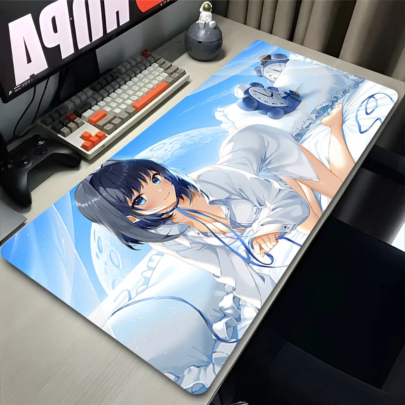 

Mouse Pad Laptop Hololive Ouro Kronii Mousepad Natural Rubber Kawaii Keyboard Pad PC Anime Girl Gamer Cabinet Desktop Mouse Mat