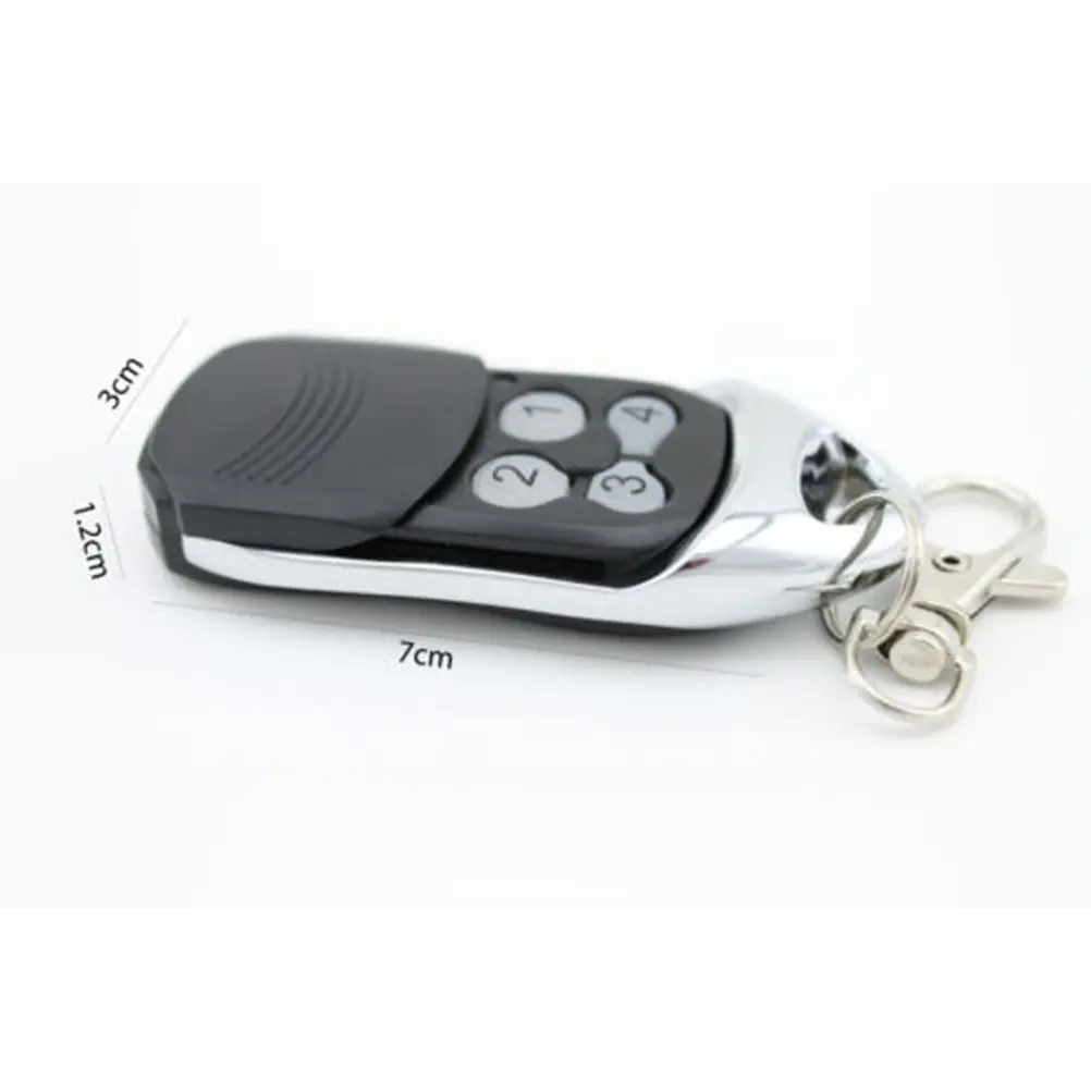 

4 Buttons 433.92 Mhz Garage Door Remote Control Universal Cloning Duplicator Replacement for Old Broken Garage Door Opener