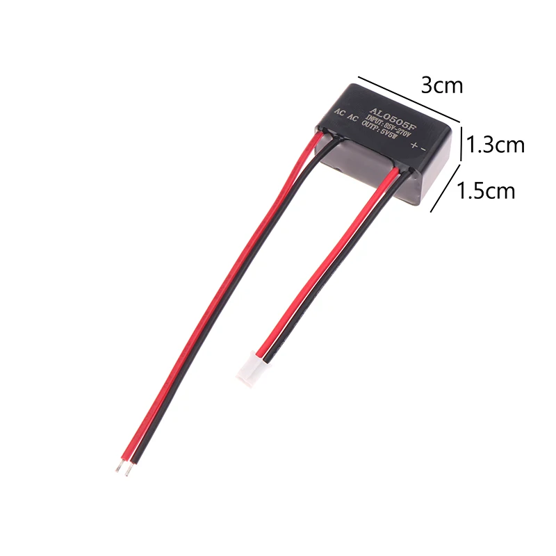 Waterproof Epoxy Potting Light Power Supply Isolation Switch Module Driver AC To DC Converter AC 220V To DC 5V/1A 12V/5W AL0505F