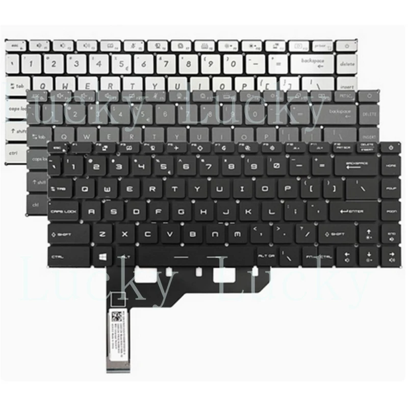 

Клавиатура для ноутбука MSI Stealth 15M A11SEK Summit E15 A11SCST с подсветкой