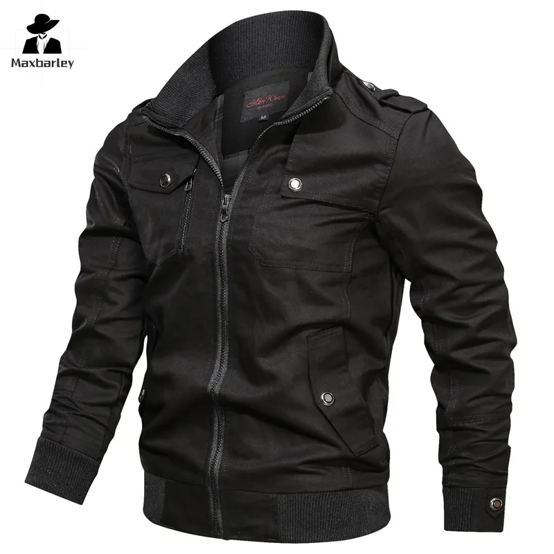 Spring Autumn Jacket Men Cotton Windbreaker Cargo Coat Unload Men\'s Tactics Jackets Man Cargo Casual Jacket Mens Clothes 2022