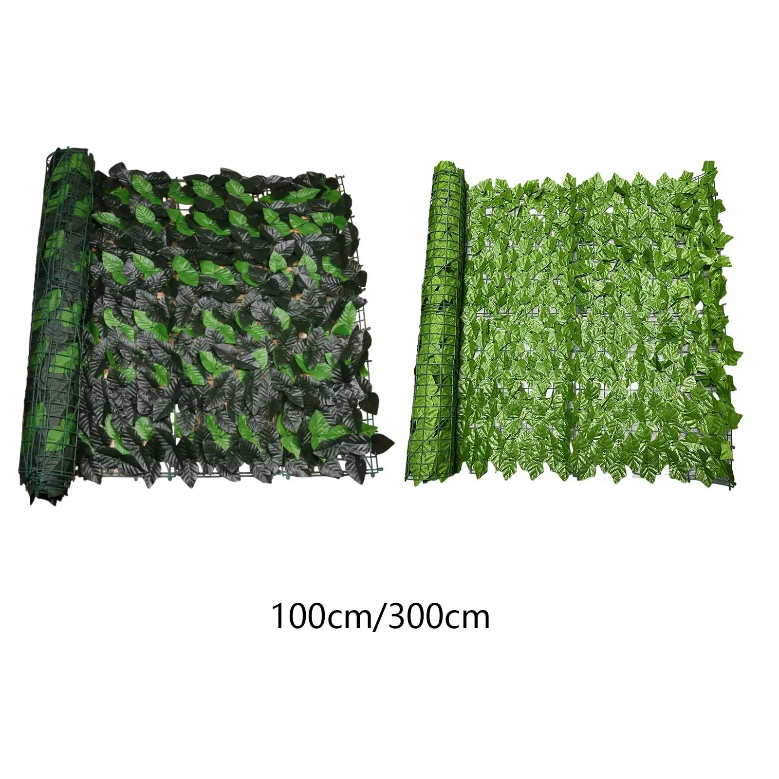 Faux Vine Leaf Privacy Screen Fence Plastic Greenery Panel for Backyard Patio Deck Landscape