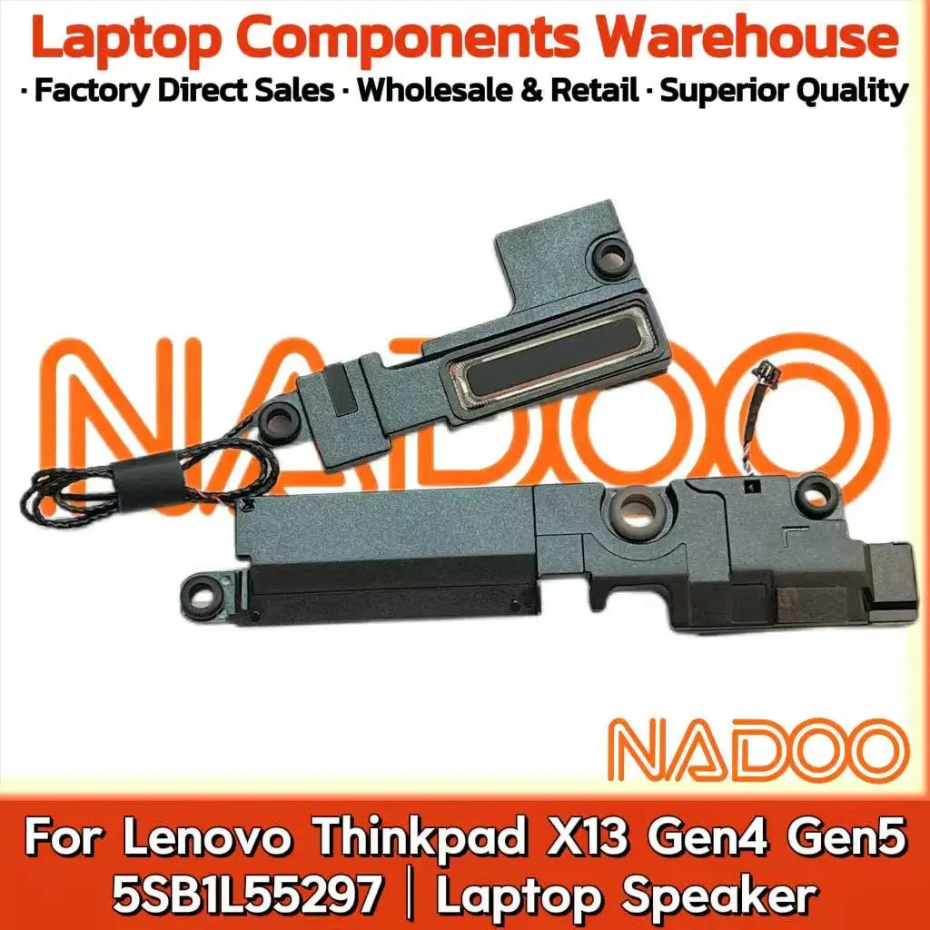 

New Original Laptop Notebook Audio Speaker For Lenovo Thinkpad X13 Gen4 Gen5 5SB1L55297 built-in speaker horn audio