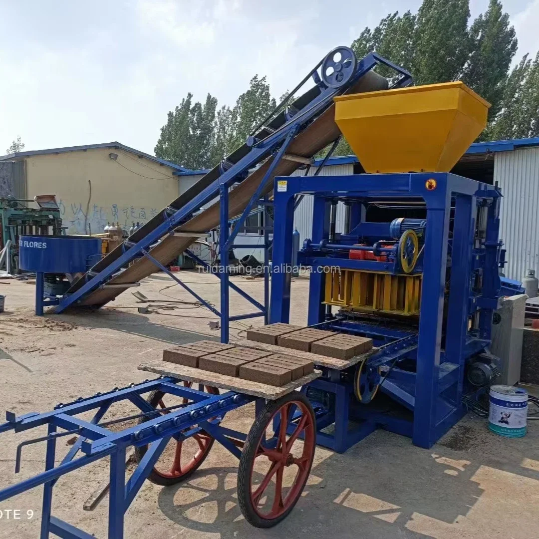 Brick Factory Machine, Block Making Machine, Automatic Production Of Bricks