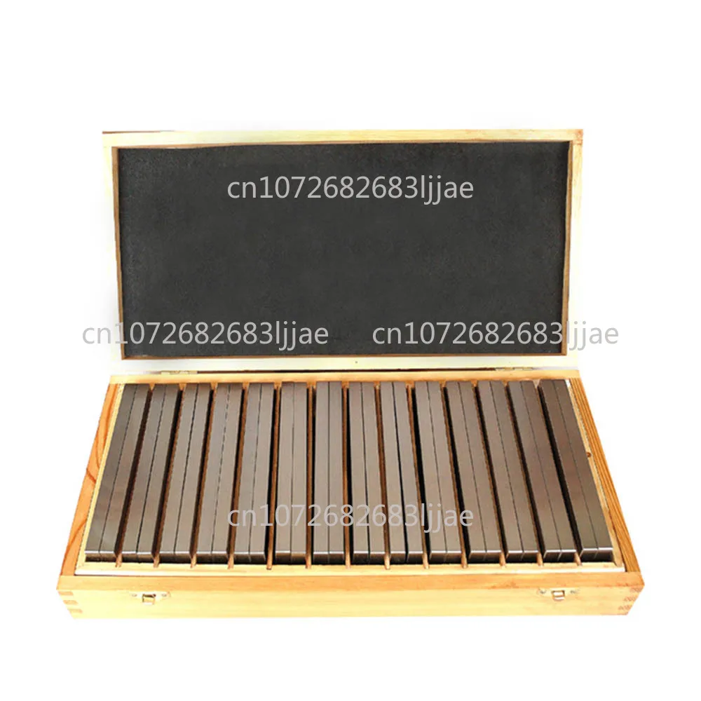 

18 pieces Parallel horns/pads Vise parallel plates Contour horns Milling machine flat vise shims