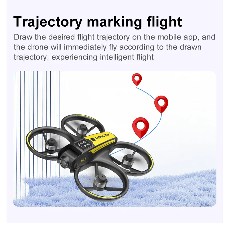 Xiaomi M23 الطائرة بدون طيار HD 8K كاميرا مزدوجة المهنية التصوير الجوي التدفق البصري تحوم لفتة اطلاق النار للطي كوادكوبتر الطائرات بدون طيار #6