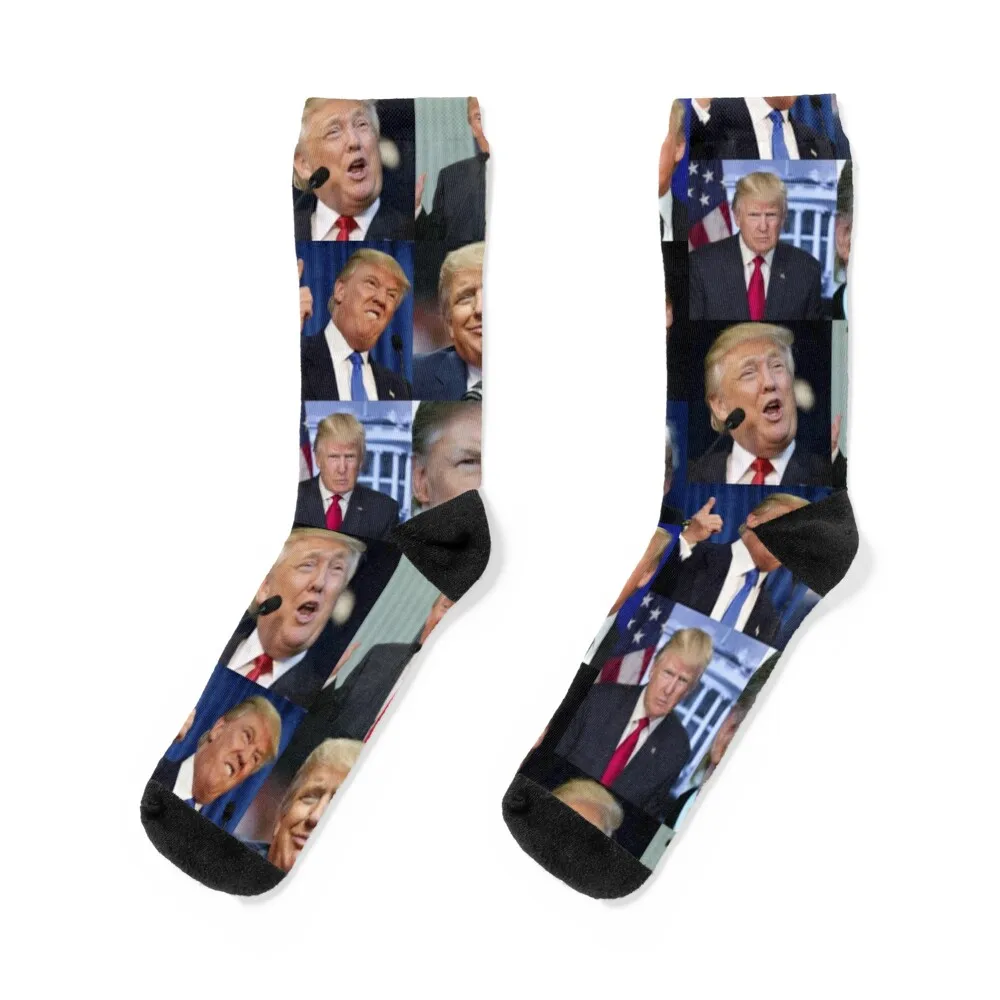 Donald Trump Socks new year Heating sock luxury Women Socks Men's