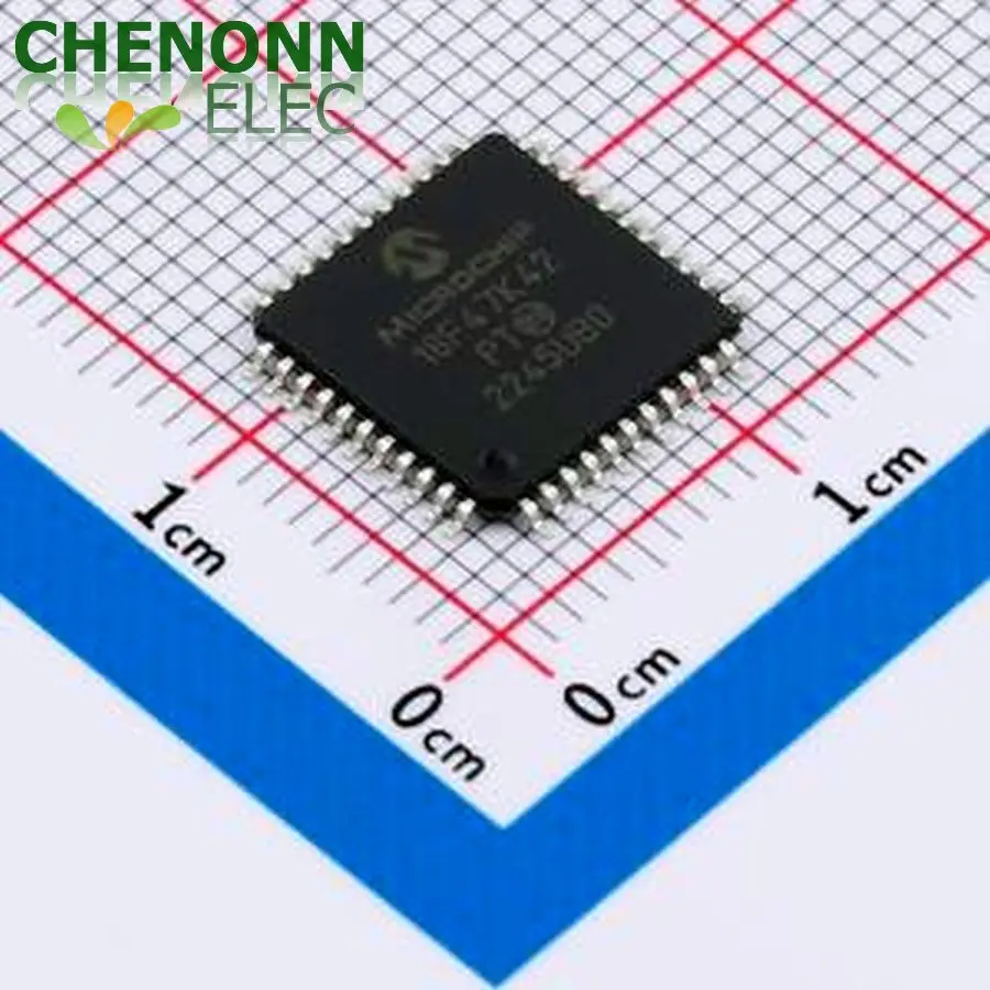 3PCS/LOT PIC18F47K42-E/PT (Microcontrollers)