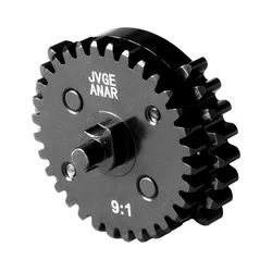 Dual Sector Gear Set (DSG) 9:1 For V2 V3 Standard Gearbox AEG CNC Airsoft Steel Gears