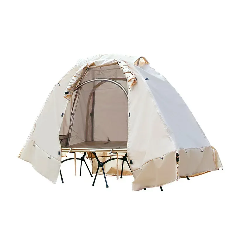 

Portable Waterproof Cot Tent Elevated Camping Bed Tent Off Ground Tents for 1 Person Outdoor Hiking Climbing Backpacking