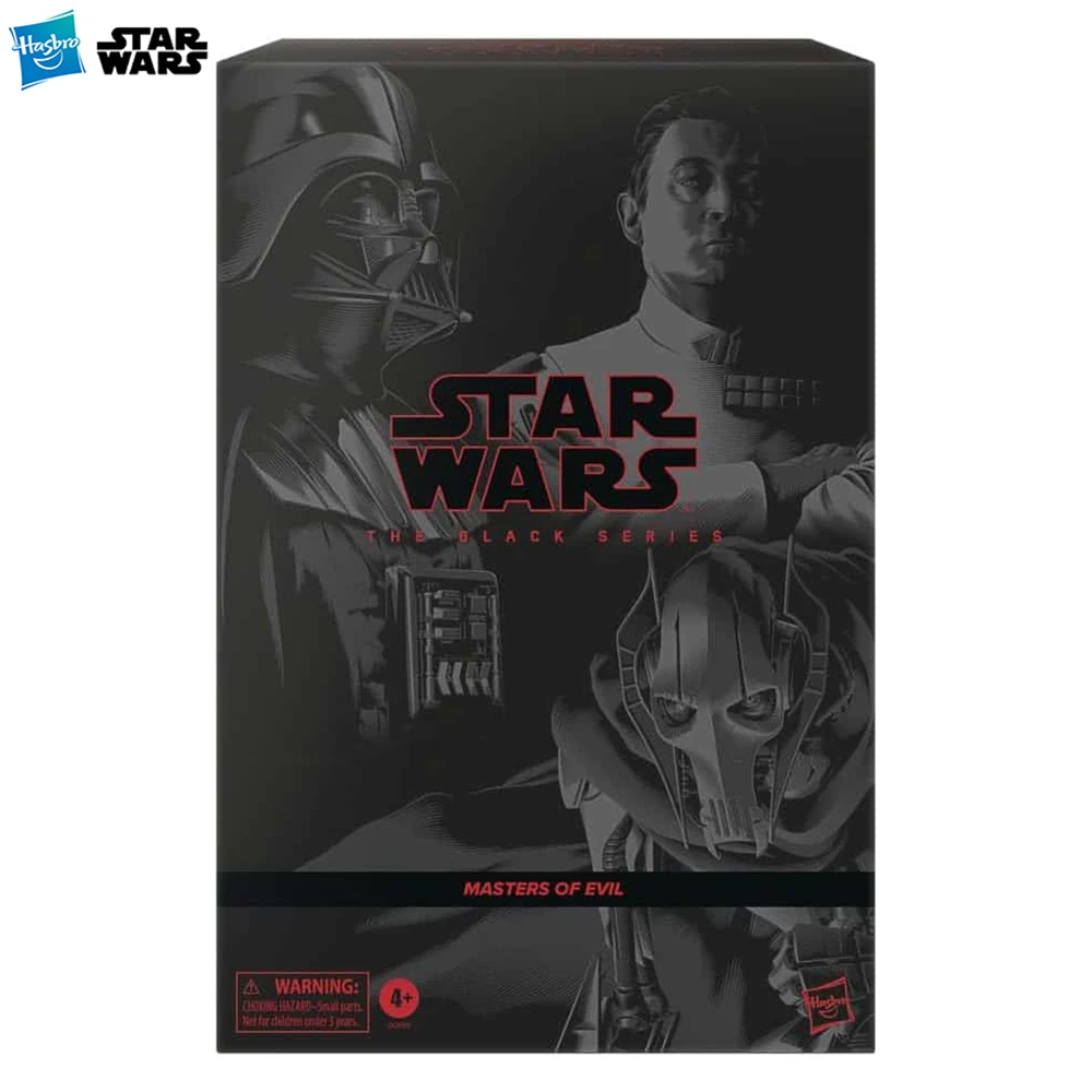 

[In-Stock] Hasbro Star Wars The Black Series Masters of Evil (Darth Vader, Grand Admiral Thrawn, General Grievous) Figure Toys
