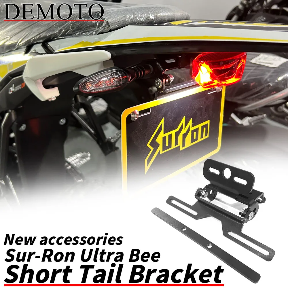 

For SURRON Ultra Bee Taillight License Plate Bracketr Off-road Dirtbike Original Accessories SUR-RON