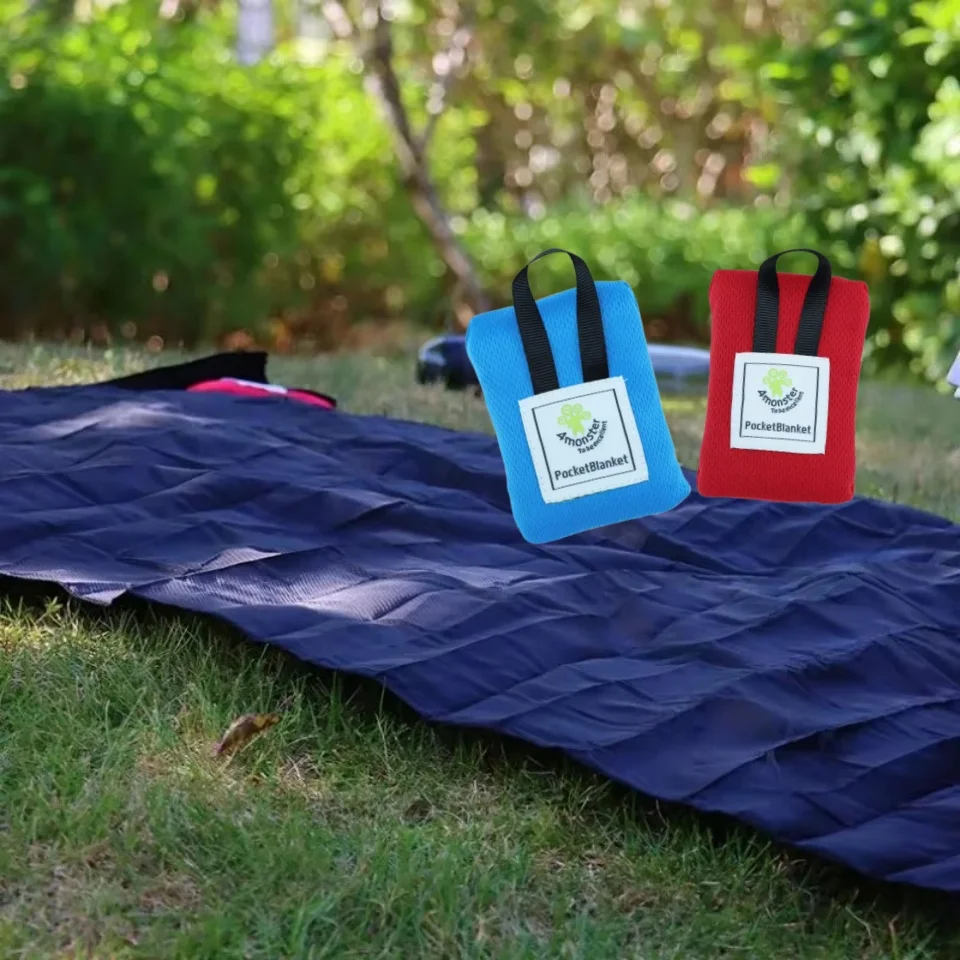 1/2 Stück Tragbare Picknickdecke Camping Outdoor Sport Wasserdichtes Sitzkissen Leichtgewichtig Faltbar Strandmatte