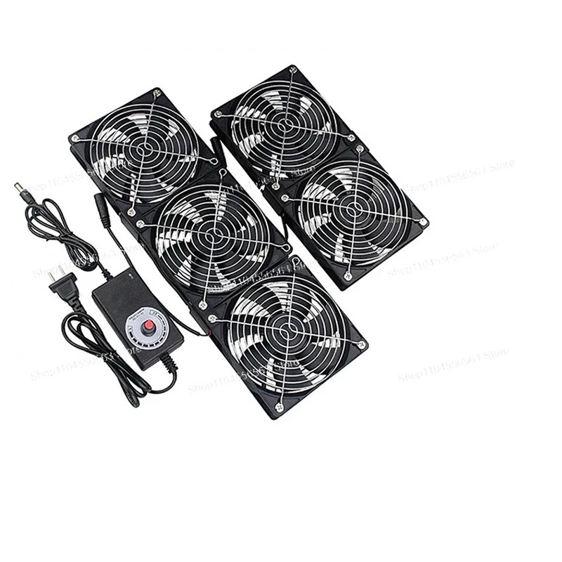 Adatto per ventola di scarico del case del computer, ventola di raffreddamento silenziosa a velocità regolabile a saldare