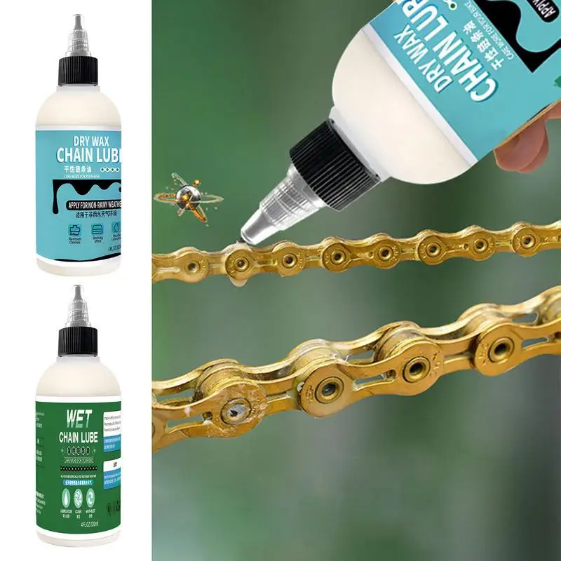 Cycle Chain Lubricant 120ml Synthetic Chain Lubricant Cycle Tools & Maintenance Aid Chain Wax For All Types Of Cycles