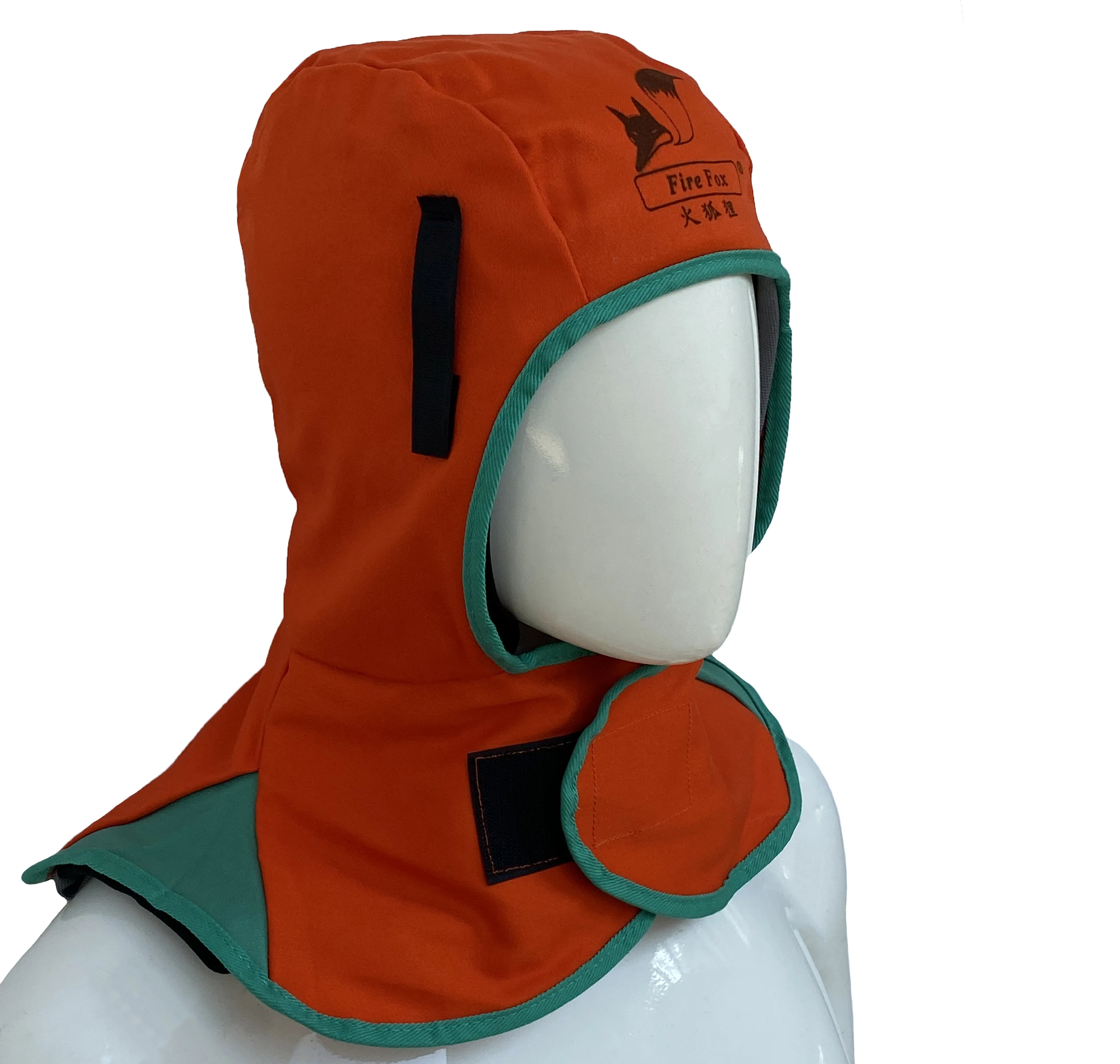 

Weld Cap Welder Hood Weldor Helmet EN11611 Fire Flame Retardant Orange Sparks Proof Arc Protection Scarf FR Cotton Welding Hats