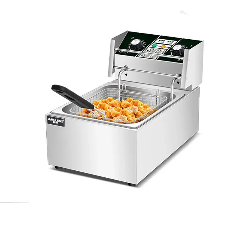 

Electric Electric Thickened Single cylinder Desktop gas Double cylinder Fryer Commercial