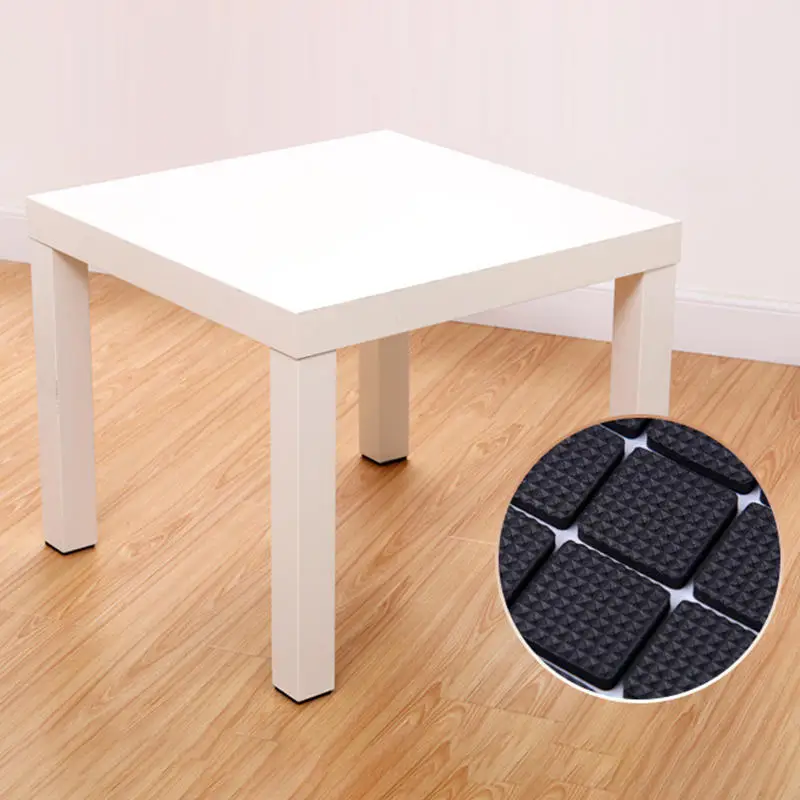 Self Adhesive Floor Protector Pads Chair Leg Table Feet Furniture Anti Slip Bumper Noise Reduction Mat Wear Resistant Felt Pads