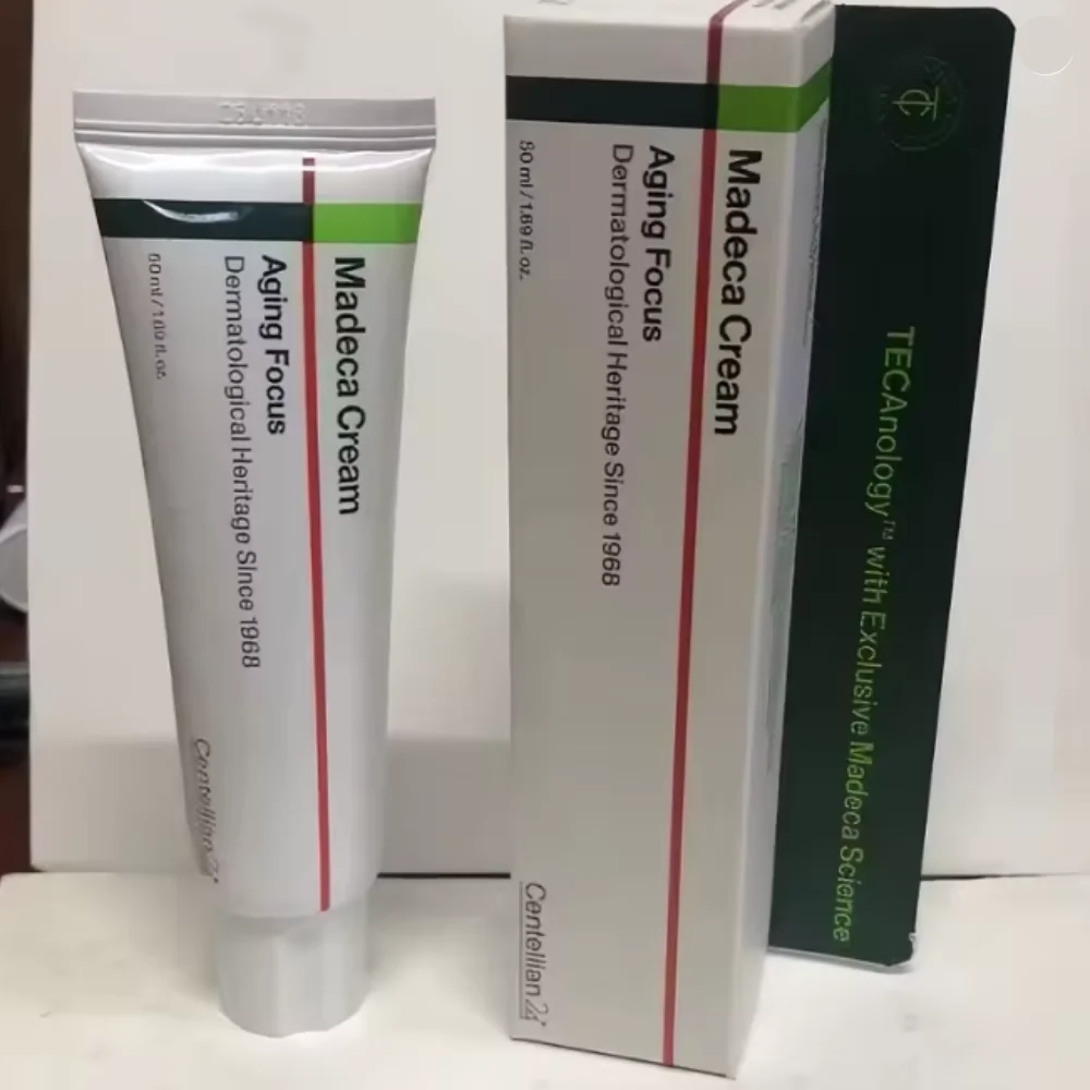 Madeca Cream Time Reverse Firming Moisturizer Centella Collagen Reduces Wrinkles Firms Hydrates Mature Skin