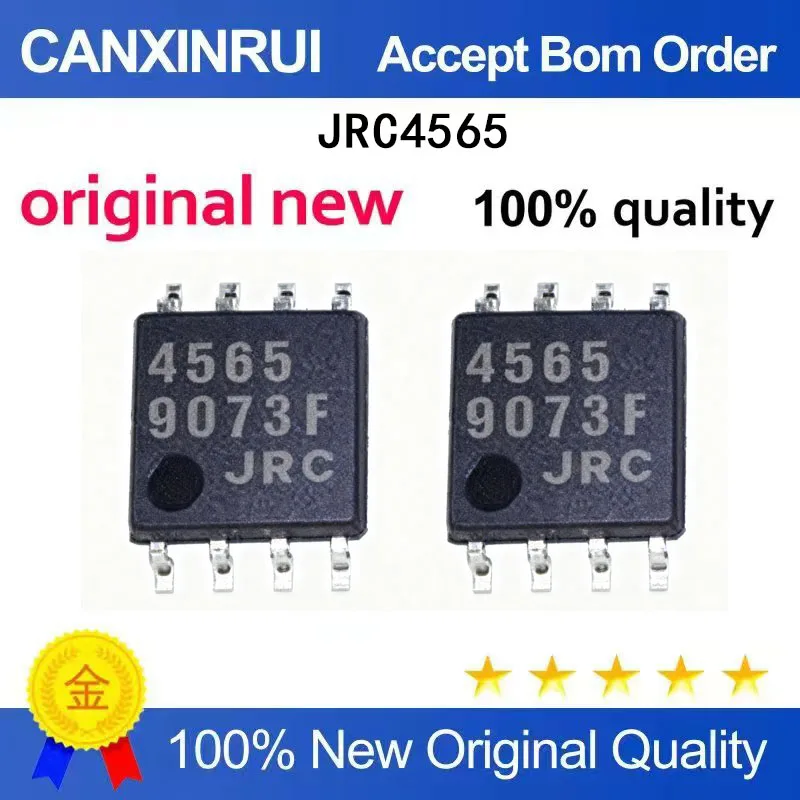 (5-100 Pieces)Brand new original JRC4565 NJM4565M SOP-8 spot chip IC