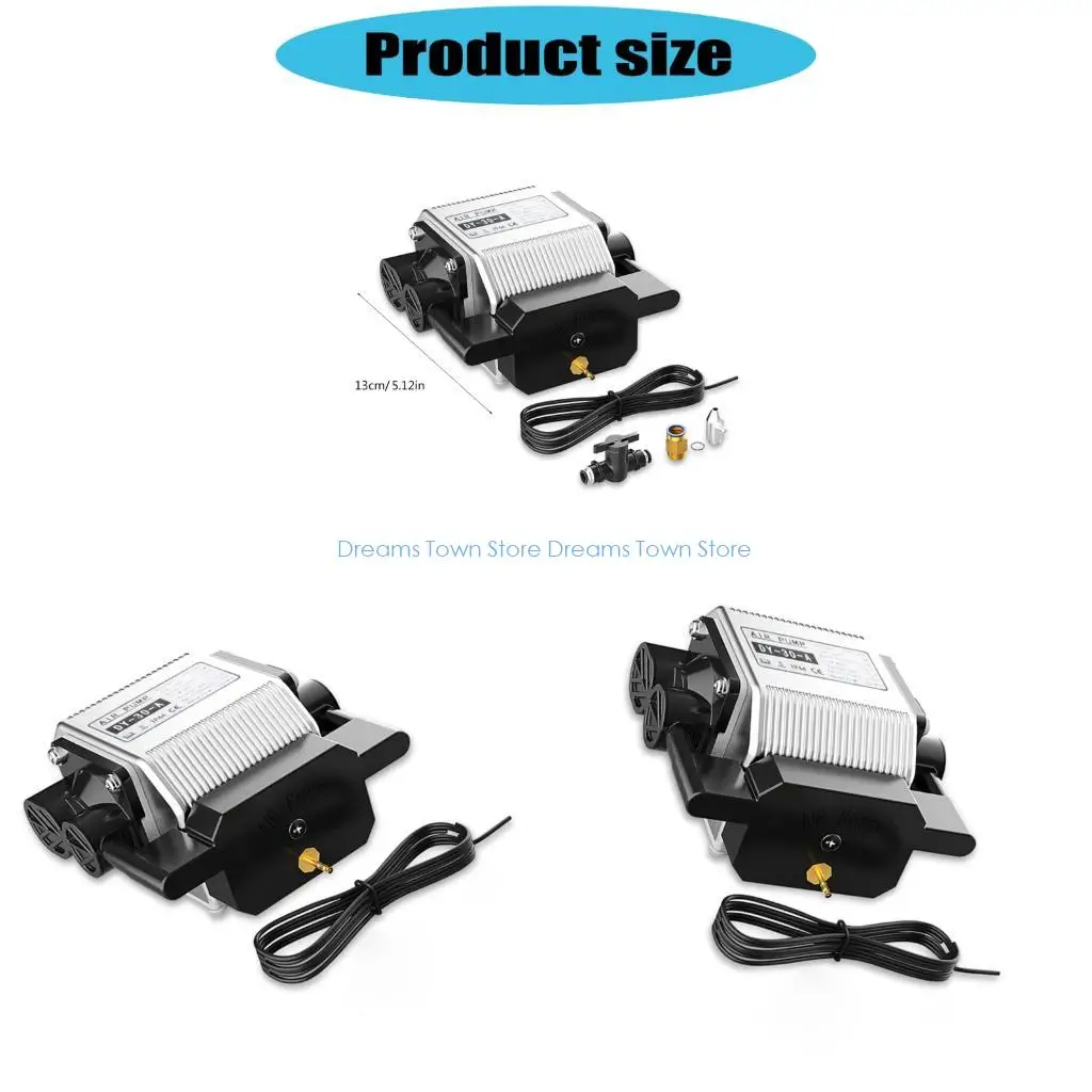 HX6A Longer Quiet 60dB Operation Air Assist System for RAY5 10W/20W Engraving Machines with Easy 2 Step Installation