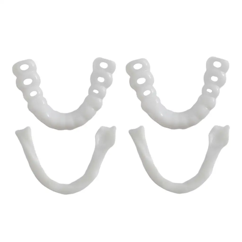 2x Silicone Top Lower Cosmetic Cover Veneers Instant Smile